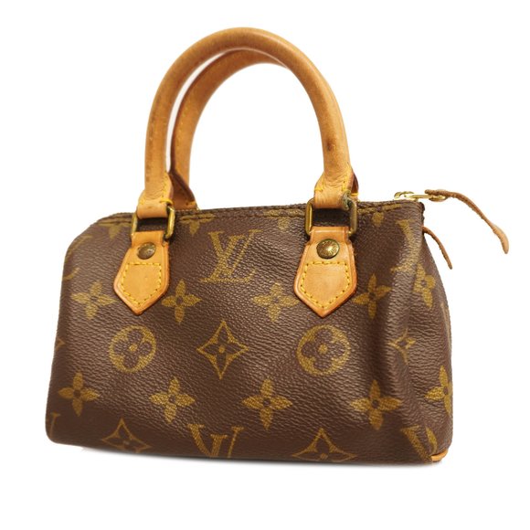 LOUIS VUITTON Handbags - Auth Louis Vuitton Monogram Mini Speedy M41534 Women's Handbag